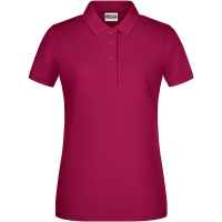 Ladies' Basic Polo - Wine
