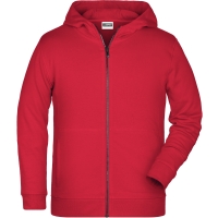 Children's Zip Hoody - Red