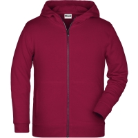 Children's Zip Hoody - Wine