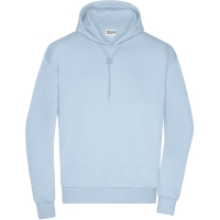 Men's Lounge Hoody - Light blue