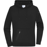 Ladies' Hoody Interlock - Black