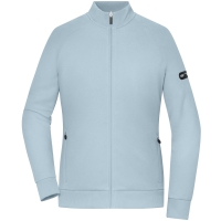 Ladies' Zip Jacket Interlock  OCS Blended & RCS - Milky blue