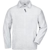 Full-Zip Fleece - White