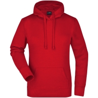 Ladies' Hooded Sweat - Red