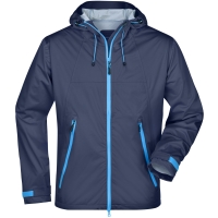 Men's Outdoor Jacket - Navy/cobalt