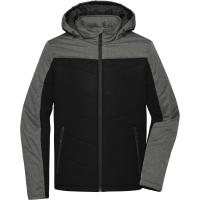 Men's Winter Jacket - Black/anthracite melange