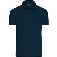 Men's Mercerised Polo - Navy