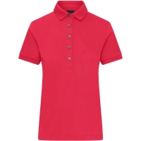 Ladies' Mercerised Polo - Light red