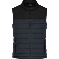 Ladies' Padded Vest - Carbon/black