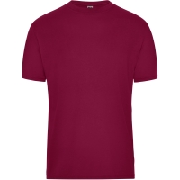 Men's BIO Workwear T-Shirt - Wine