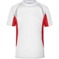 Men's Running-T - White/red