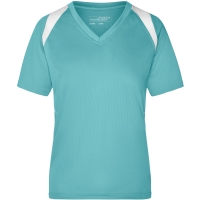 Ladies' Running-T - Mint/white