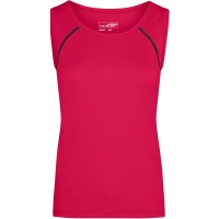 Ladies' Sports Tanktop - Bright pink/titan
