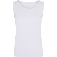 Ladies' Sports Tanktop - White/bright green