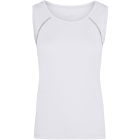 Ladies' Sports Tanktop - White/silver