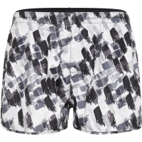 Ladies' Sports Shorts - Black printed