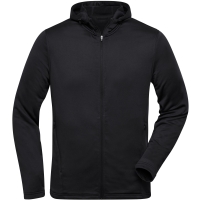 Men's Sports Zip Hoody - Black
