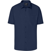 Men's Business Shirt Shortsleeve - Navy