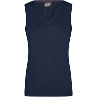 Ladies' V-Neck Pullunder - Navy