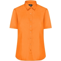 Ladies' Shirt Shortsleeve Poplin - Orange