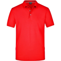 Men's Pima Polo - Light red