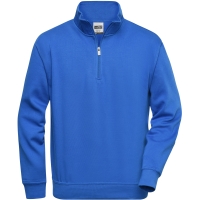 Workwear Half Zip Sweat - Royal