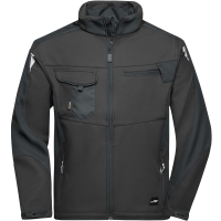 Workwear Softshell Jacket - STRONG - - Black/black