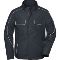 Workwear Softshell Light Jacket - SOLID - - Carbon