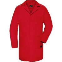 Work Coat - SOLID - - Red
