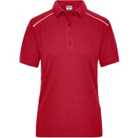 Ladies' Workwear Polo - SOLID - - Red