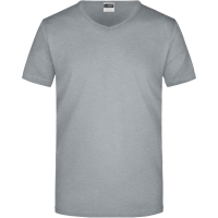 Men's Slim Fit V-T - Grey heather