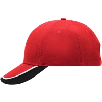 Half-Pipe Sandwich Cap - Red/white/black
