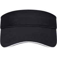 Sandwich Sunvisor - Black/white
