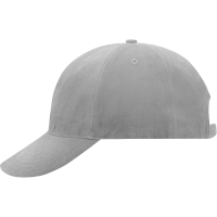 6 Panel Softlining Raver Cap - Light grey