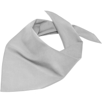 Triangular Scarf - Light grey