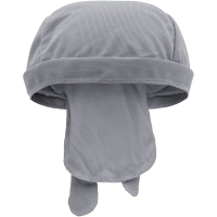 Functional Bandana Hat - Silver