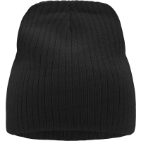 Rib Beanie - Black