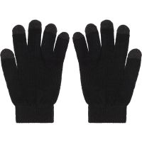 Touch-Screen Knitted Gloves - Black
