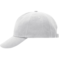 5 Panel Cap - White