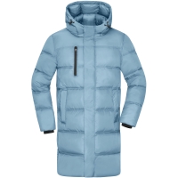 Men's Winter Short Coat - Milky blue