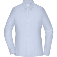 Ladies' Shirt - SLIM FIT - - Light blue