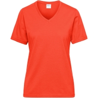 Ladies' BIO Workwear T-Shirt - Spicy orange