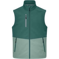 Workwear Softshell Vest - Industrial green/foggy green