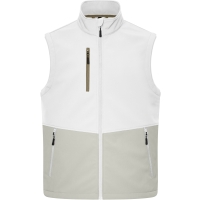 Workwear Softshell Vest - White/cement