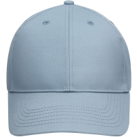 6 Panel Cap Bio Cotton - Milky blue
