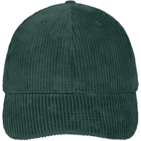 6 Panel Corduroy Cap  Organic Cotton - Smoky green