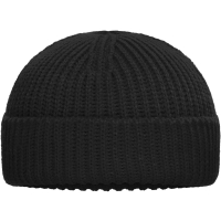 Fisherman Beanie - Black
