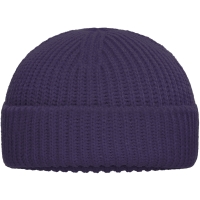 Fisherman Beanie - Deep purple