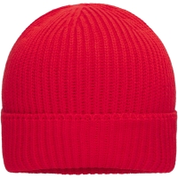 Bio Cotton Winter Beanie - Red