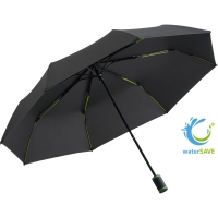 Pocket umbrella FARE® Mini Style - Black lime